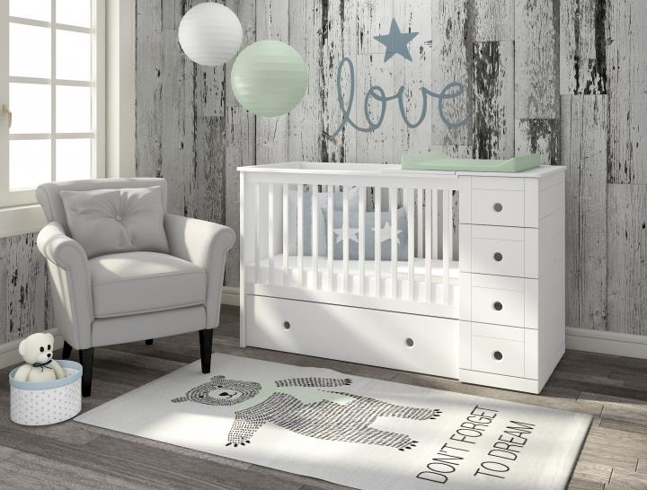 3 in 1 Cot Bed